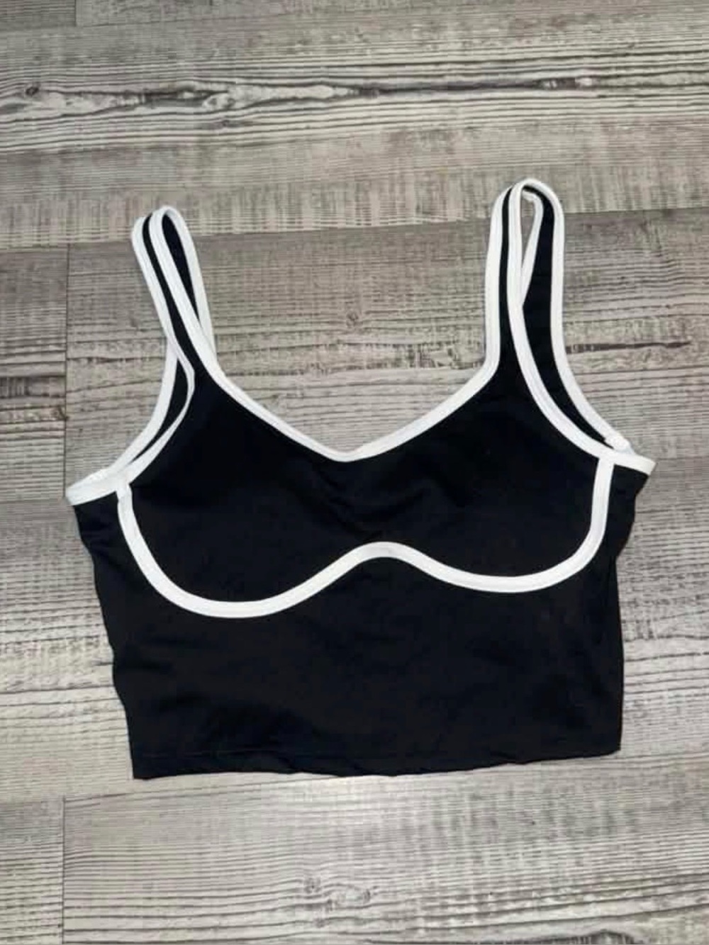New ALO inspired sports bra/ crop